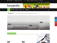 Tablet Screenshot of funypedia.com